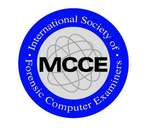 MCCE INTERNATIONAL SOCIETY OF · FORENSIC COMPUTER EXAMINERS · logo