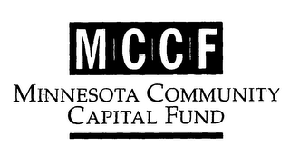 MCCF MINNESOTA COMMUNITY CAPITAL FUND logo
