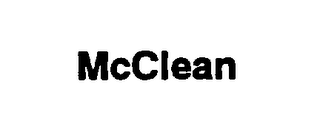 MCCLEAN logo