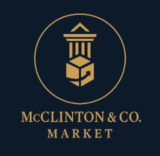 MCCLINTON & CO. MARKET logo