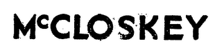 MCCLOSEY logo