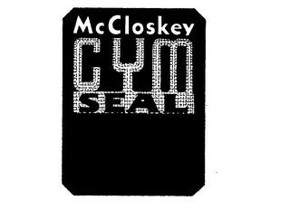 MCCLOSKEY GYM SEAL logo