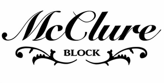 MCCLURE BLOCK logo