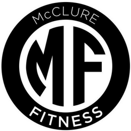 MCCLURE FITNESS MF logo