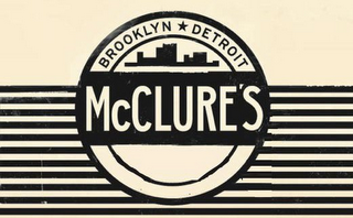 MCCLURES BROOKLYN DETROIT logo