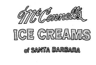 MCCONNELL'S ICE CREAMS OF SANTA BARBARA logo