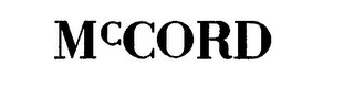 MCCORD logo