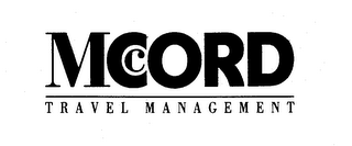MCCORD TRAVEL MANAGEMENT logo