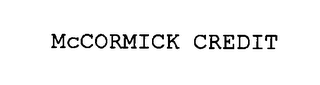 MCCORMICK CREDIT logo