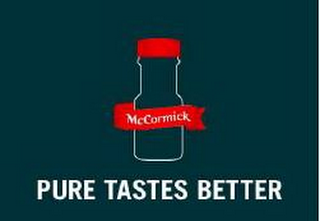 MCCORMICK PURE TASTES BETTER logo