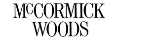 MCCORMICK WOODS logo