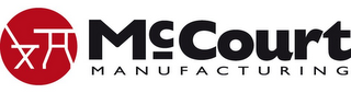 MCCOURT MANUFACTURING logo