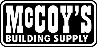 MCCOY'S BUILDING SUPPLY logo