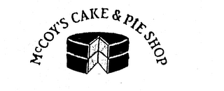 MCCOY'S CAKE & PIE SHOP logo