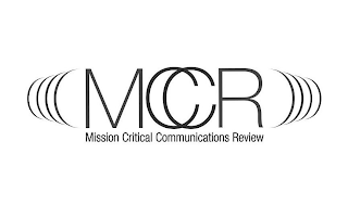 MCCR MISSION CRITICAL COMMUNICATIONS REVIEW logo