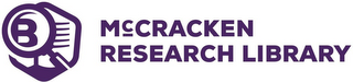 MCCRACKEN RESEARCH LIBRARY logo