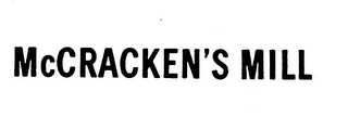 MCCRACKEN'S MILL logo