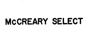 MCCREARY SELECT logo