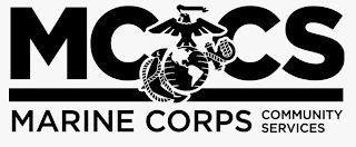 MCCS MARINE CORPS COMMUNITY SERVICES logo