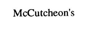 MCCUTCHEON'S logo