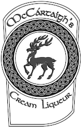 MCCÁRTAIGH'S CREAM LIQUEUR logo