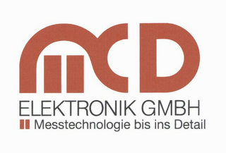 MCD ELEKTRONIK GMBH MESSTECHNOLOGIE BIS INS DETAIL logo