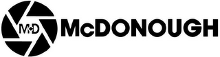 MCD MCDONOUGH logo
