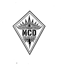 MCD MORE CORE DIVISION logo