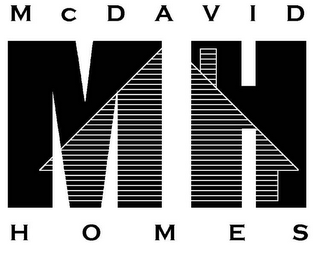 MCDAVID HOMES MH logo