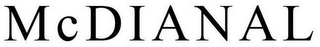 MCDIANAL logo