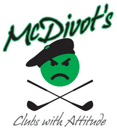MCDIVOT'S CLUBS WITH ATTITUDE logo