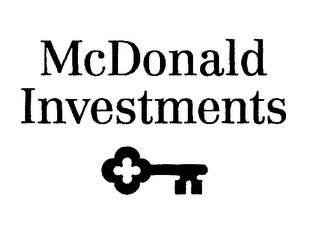 MCDONALD INVESTMENTS logo