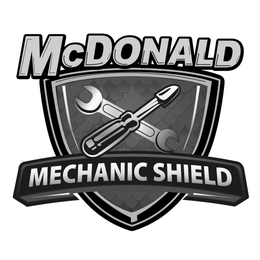 MCDONALD MECHANIC SHIELD logo