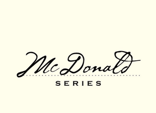 MCDONALD SERIES logo