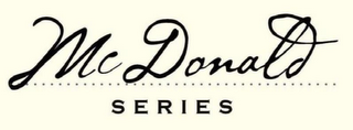 MCDONALD SERIES logo