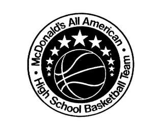MCDONALD'S ALL AMERICAN HIGH SCHOOL BASKETBALL TEAM logo