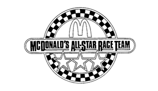 MCDONALD'S ALL-STAR RACE TEAM logo