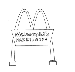 MCDONALD'S HAMBURGERS logo