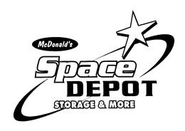 MCDONALD'S SPACE DEPOT STORAGE & MORE logo