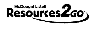 MCDOUGAL LITTELL RESOURCES2GO logo