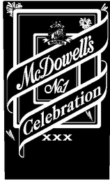 MCDOWELL'S NO. 1 CELEBRATION XXX logo