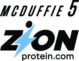 MCDUFFIE 5 ZION PROTEIN.COM logo