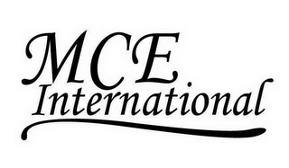 MCE INTERNATIONAL logo