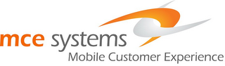 MCE SYSTEMS MOBILE CUSTOMER EXPERIENCE logo