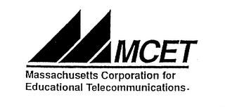 MCET MASSACHUSETTS CORPORATION FOR EDUCATIONAL TELECOMMUNICATIONS. logo