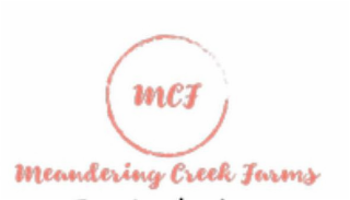 MCF MEANDERING CREEK FARMS logo