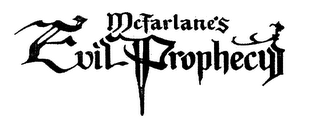 MCFARLANE'S EVIL PROPHECY logo