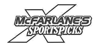 MCFARLANE'S SPORTSPICKS X logo