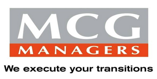 MCG MANAGERS WE EXECUTE YOUR TRANSITIONS logo