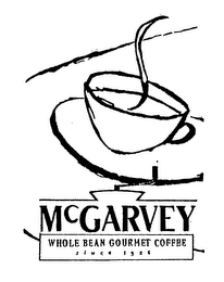 MCGARVEY WHOLE BEAN GOURMET COFFEE SINCE 1926